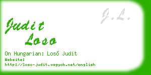 judit loso business card